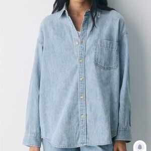 Aritzia Denim Forum 80s Shirt